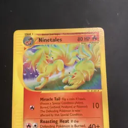 Pokemon Aquapolis Rare Non Holo Card Ninetales 25/147 NM - Image 2