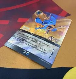 Stitch - Rock Star (Store Championship) 30 Disney Lorcana Promo Cards Holo - Image 3