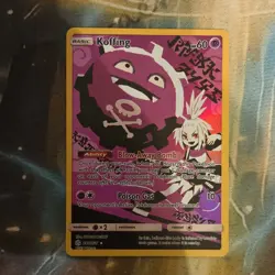 Koffing Secret Rare Full Art Holo 243/236 Cosmic Eclipse Pokemon Card - Image 1