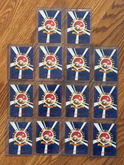 Vintage Japanese Pokemon Base Set Lot Squirtle Ivysaur Dratini Drowzee 14 Cards - Image 2