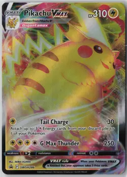 Pikachu VMAX Promo SWSH: Sword & Shield Promo Cards SWSH286 MP (Corner Ding) - Image 1
