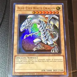 Yu-Gi-Oh! Blue-Eyes White Dragon 6 card lot! Iconic Holo & limited edition 🔥 - Image 5