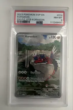 Koraidon - 014(Pokemon Center Exclusive)014 Sv: Scarlet Violet Promo Cards Holo - Image 1