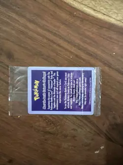 Gentleman Nils Pokemon 2003 Promo NEW SEALED CARD - Image 2