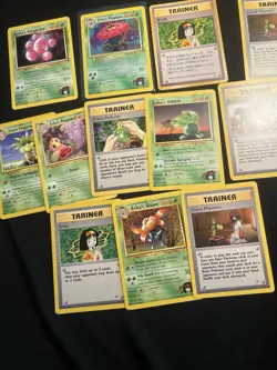 Erika Pokemon Card Collection Lot Vintage Wotc Gym Holos Grass More - Image 3