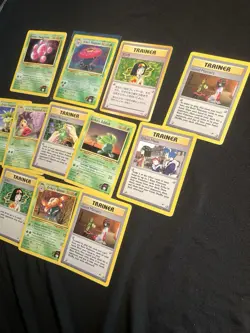 Erika Pokemon Card Collection Lot Vintage Wotc Gym Holos Grass More - Image 4