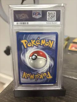 Pokemon TCG Squirtle Base Set Unlimited Common Card 63/102 PSA 9 Mint - Image 2