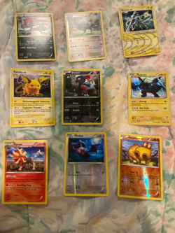 Pokemon TCG Card Holo Card Lot (Zoroark, Zekrom, Arceus, Raichu, Pyroar) - Image 1