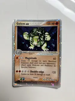 Pokemon TCG Holo Promo Card Lot 4 Cards - Entei Blaziken Mew Golem ex - Image 3