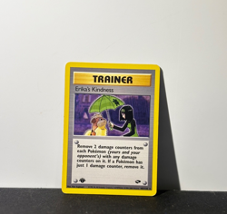 Erika's Kindness 103/132 Gym Heroes 1st Edition Rare Pokemon Card WOTC - Image 3