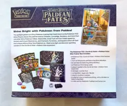 Paldean Fates Elite Trainer Box ETB Pokemon Card | SEALED *Tear in Seal* (1) - Image 2