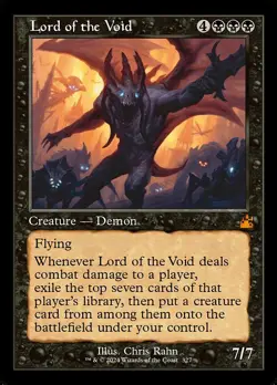 MTG LORD OF THE VOID 327 EXC - SIGNORE DEL VUOTO - RVR X EN - MAGIC - Image 1