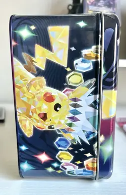 Pokemon Surging Sparks Stellar Crown Fall 2024 Collector Chest Tin New Sealed - Image 4
