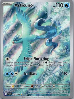Articuno 161/159 Illustration Rare Journey Together Pokemon Holo Near Mint - Image 1