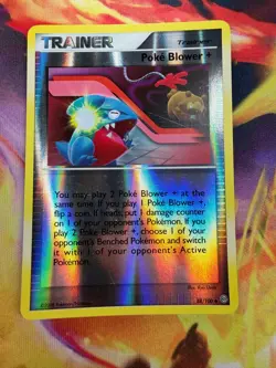Poke Blower + 88/100 NM Uncommon Reverse Holo Stormfront 2008 Pokemon TCG - Image 1