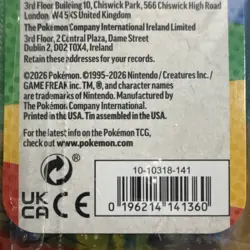 Pokemon Ascended Heroes Mini Tin Pikachu and Tepig (Lot of 4) - Image 3