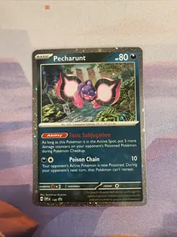 Pecharunt Cosmos Holo Foil Promo #149 2024 Pokemon Shrouded Fable SVP F5 - Image 1