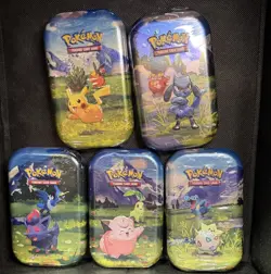 Pokemon TCG Ascended Heroes - Mini Tins - 5 Total Tins New & Factory Sealed - Image 1