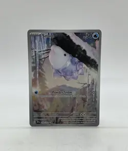 Pokemon TCG Temporal Forces Snom #168/162 Illustration Rare - Image 1