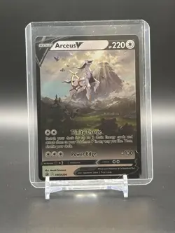 Arceus v SWSH204 Sword & Shield Promo Holo Pokemon TCG Card 2022 - Image 1
