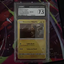 Pokemon TCG Detective Pikachu Detective Pikachu SM190 Promo - Image 1