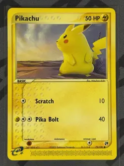 Pokemon TCG - Pikachu 72/100 Regular - Near Mint/LP - Sandstorm 03 - SEE DESC. - Image 1