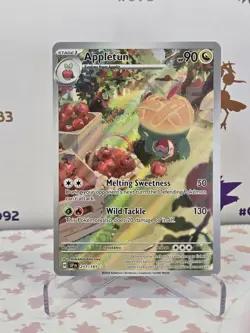 Pokemon TCG Appletun 211/191 Surging Sparks Illustration Rare - Image 1