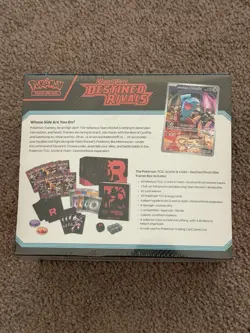 Pokemon TCG Destined Rivals Elite Trainer Box ETB New Factory Sealed - Image 2