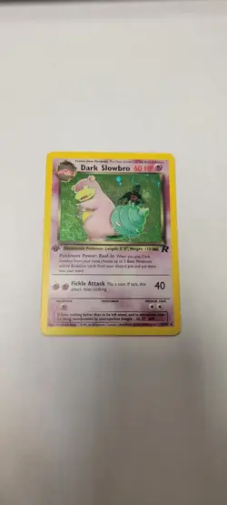Pokemon TCG Team Rocket 1st Edition Holo Dark Slowbro 12/82 NM/LP Original Owner - Image 2