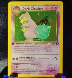 Pokemon TCG Team Rocket 1st Edition Holo Dark Slowbro 12/82 NM/LP Original Owner - Image 4