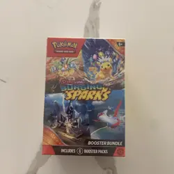 New Sealed Pokemon TCG Scarlet & Violet Surging Sparks Booster Bundle 6 packs - Image 1