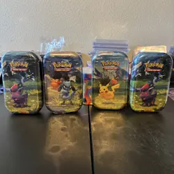 Pokemon TCG Ascended Heroes Mini Tin Lot Of 4 - Image 1