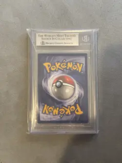 SQUARE CUT ERROR First Movie WB Promo 4 Black Star WOTC Pokemon Card 1999 BGS 5 - Image 2