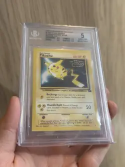 SQUARE CUT ERROR First Movie WB Promo 4 Black Star WOTC Pokemon Card 1999 BGS 5 - Image 3