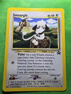 2000 POKEMON TCG WOTC BLACK STAR PROMO 32 SMEARGLE NEAR MINT - Image 1
