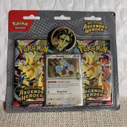 Pokemon TCG Ascended Heroes Larry's Komala Blister 1 Foil, 1 Coin, 2 Booster NEW - Image 2