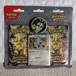 Pokemon TCG Ascended Heroes Larry's Komala Blister 1 Foil, 1 Coin, 2 Booster NEW - Image 3