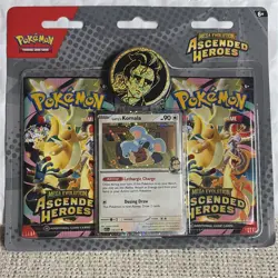 Pokemon TCG Ascended Heroes Larry's Komala Blister 1 Foil, 1 Coin, 2 Booster NEW - Image 4