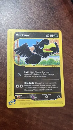 Murkrow 79/144 Non-Holo Pokemon Skyridge - Image 1