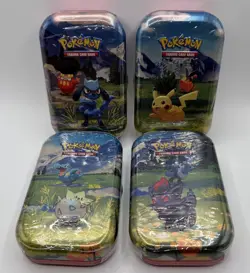Pokemon Tcg Ascended Heroes Mini Tins Lot of 4 Sealed - Image 1