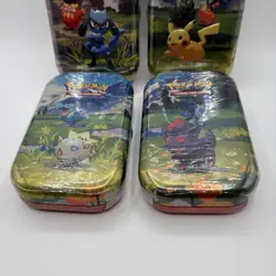Pokemon Tcg Ascended Heroes Mini Tins Lot of 4 Sealed - Image 2