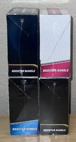 Pokemon Booster Bundle Lot Phantasmal Flames x2, Black Bolt, White Flare - Image 2