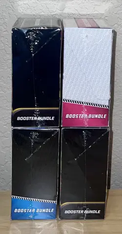 Pokemon Booster Bundle Lot Phantasmal Flames x2, Black Bolt, White Flare - Image 4