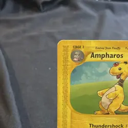 Pokemon Ampharos Aquapolis Rare Stage 2 100 HP 1/147 2002 English Regular - Image 5