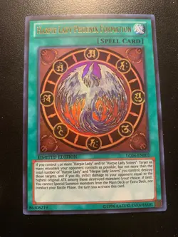 Yu-Gi-Oh! TCG Harpie Lady Phoenix Formation LC04-EN002 Limited Edition - Image 1
