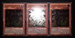Yu-Gi-Oh! 3x Cyberfinsternis Horn, CDIP-DE001, Ultimate Rare, 1. Auflage, GD-PL - Image 2