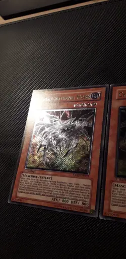 Yu-Gi-Oh! 3x Cyberfinsternis Horn, CDIP-DE001, Ultimate Rare, 1. Auflage, GD-PL - Image 3