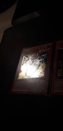 Yu-Gi-Oh! 3x Cyberfinsternis Horn, CDIP-DE001, Ultimate Rare, 1. Auflage, GD-PL - Image 4