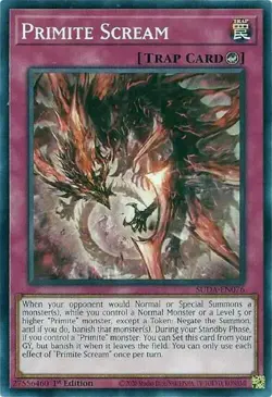 Yugioh! Primite Scream - SUDA-EN076 - Common - 1st Edition Near Mint, English - Image 1