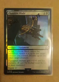 Phantom Blade 0029 Foil Assassin's Creed ACR MTG NM - Image 1